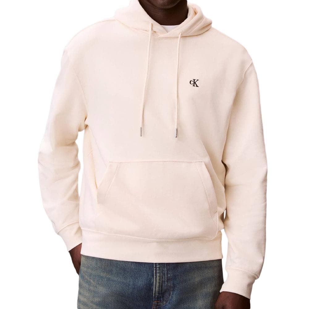 Sweat à Capuche Beige Homme Calvin Klein Jeans 350 Terry 1
