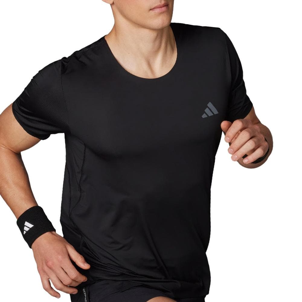 T-Shirt Noir Homme Adidas Adizero 1