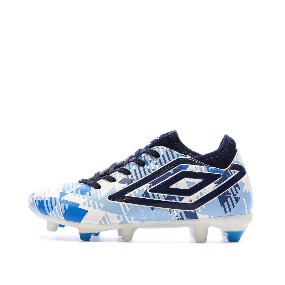 Chaussures de Football Bleu/Blanc Garçon Umbro For FG 1