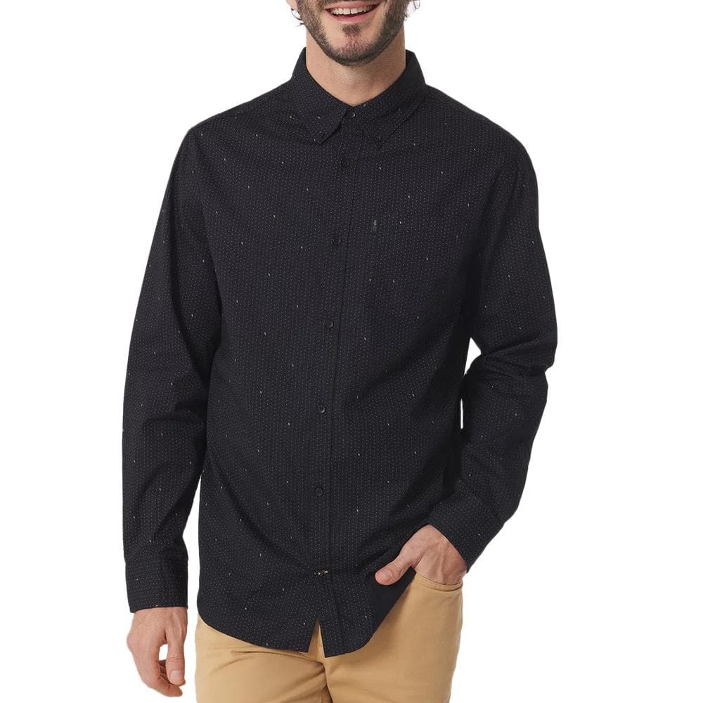 Chemise Noire Homme TBS SYRAHCHE 1