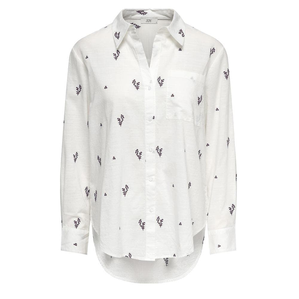 Chemise Blanche/Kaki Femme JDY Kimie 1