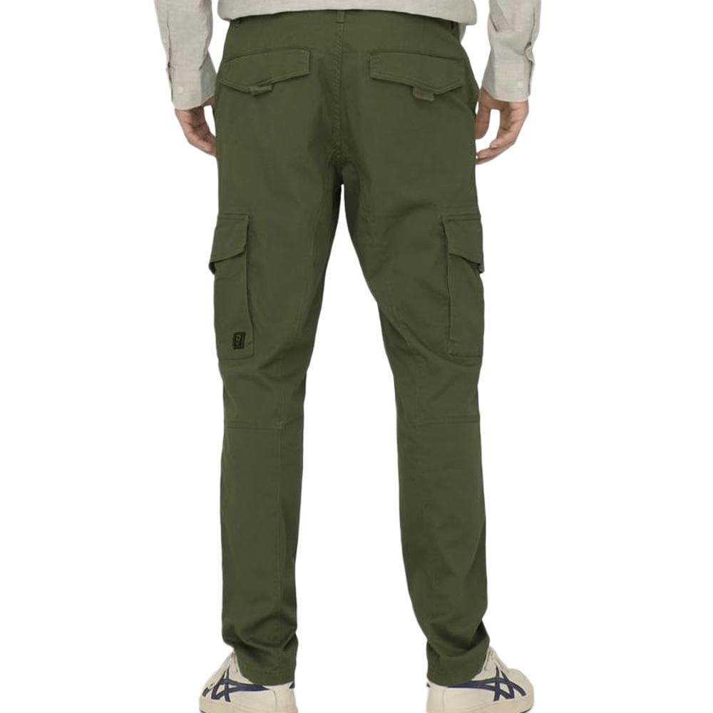 Pantalon Cargo Kaki Homme Only & Sons Dean 2