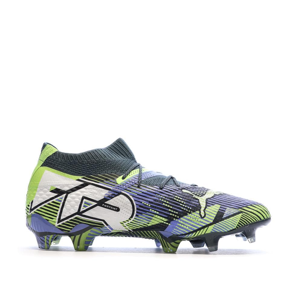 Chaussures de Foot Marines/Vertes Homme Puma Future 7 Ultimate FG/AG 2