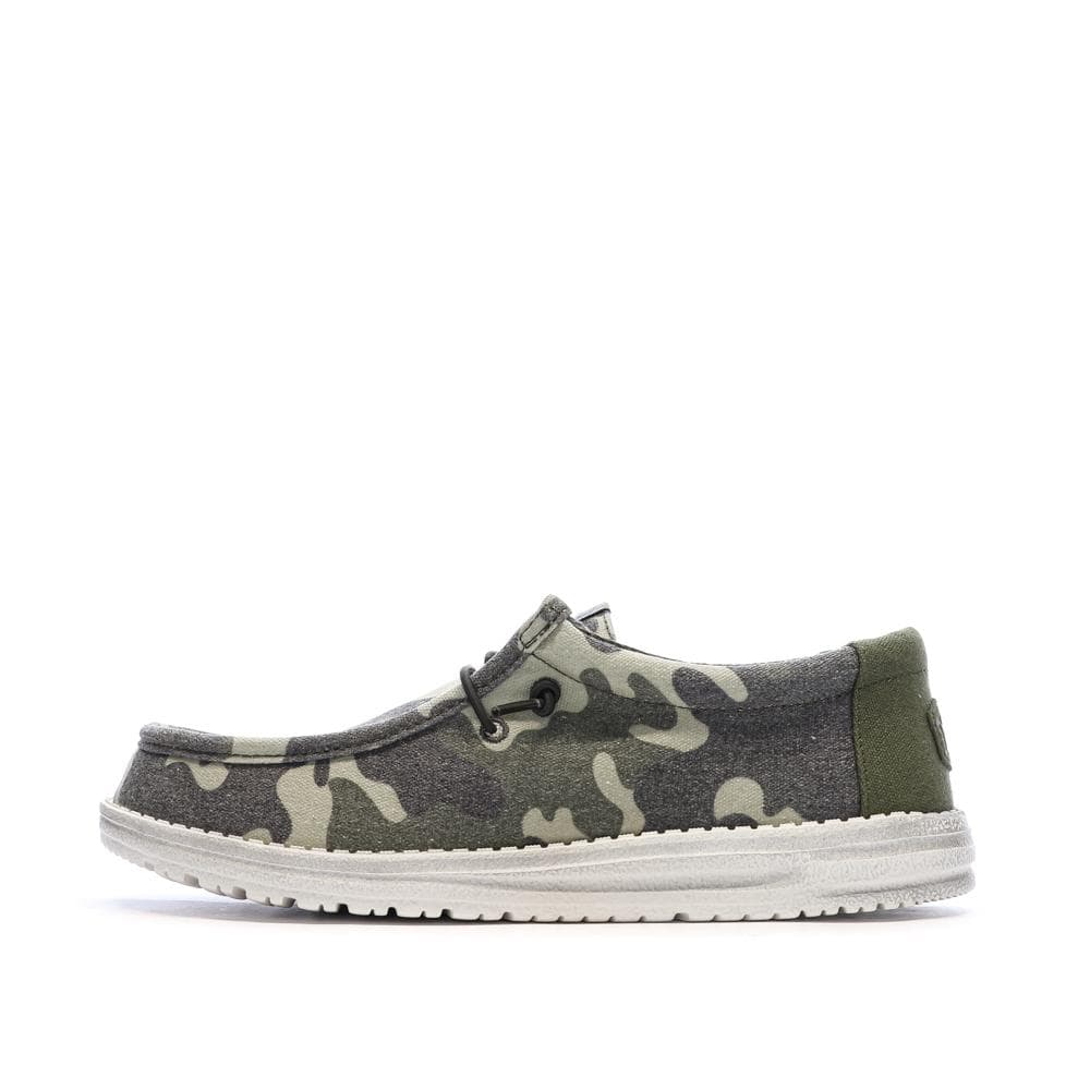 Chaussures Militaire Kaki Homme Hey Dude Camo 1