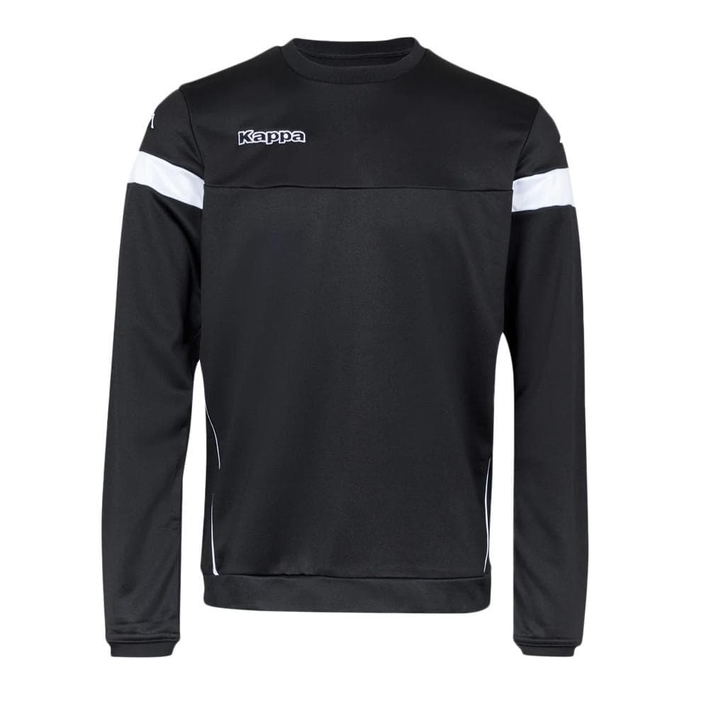 Sweat Noir/Blanc Garçon Kappa Lido 1