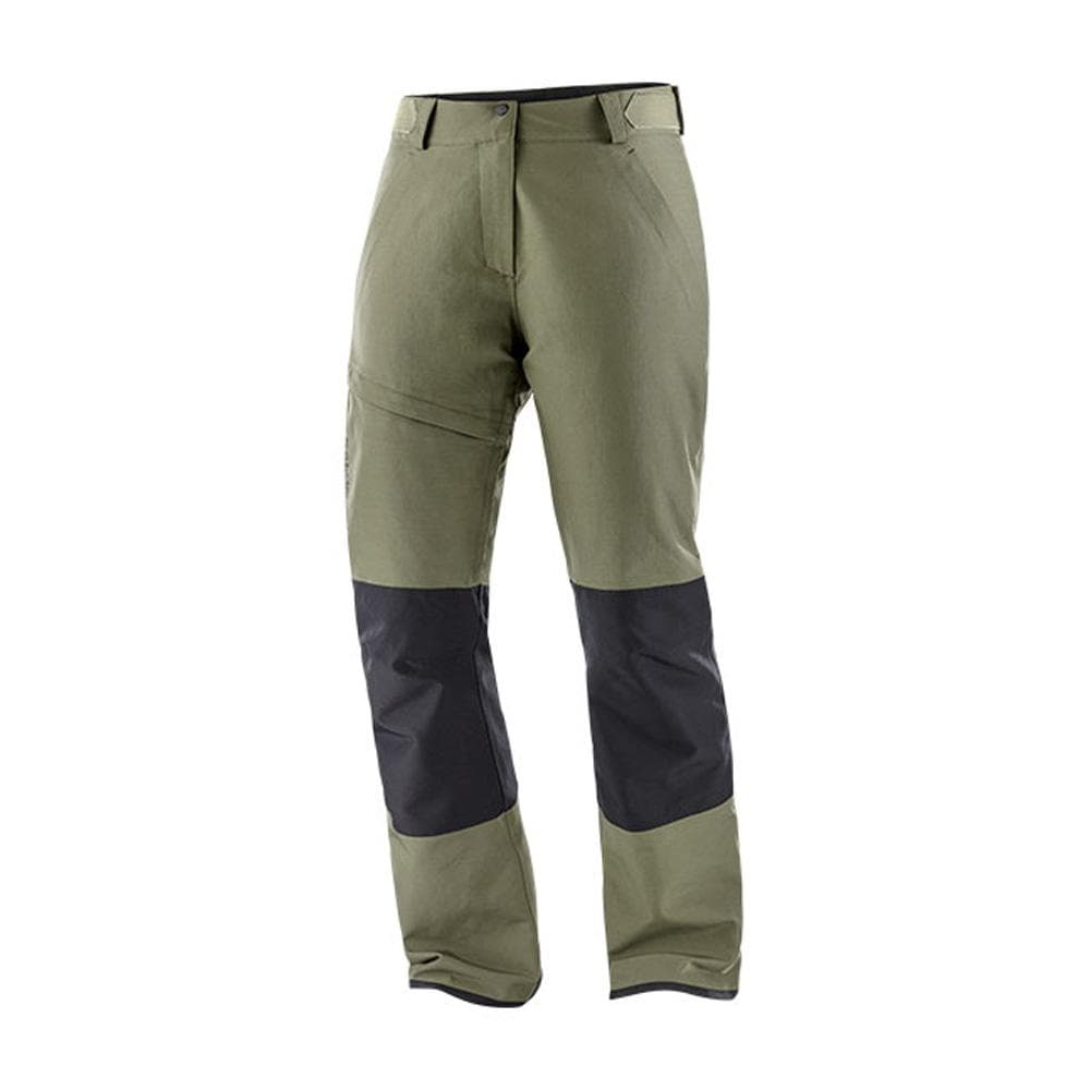 Pantalon de Ski Vert Femme Salomon Bashley Puff 1