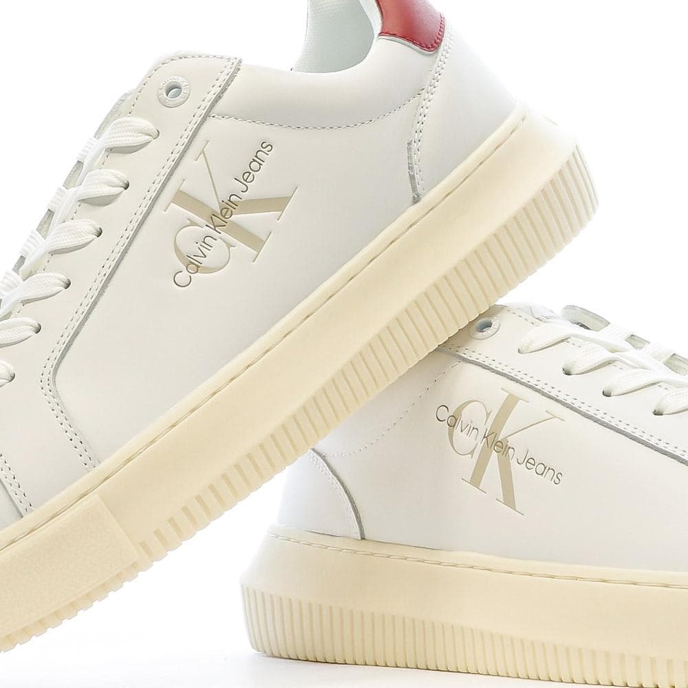 Baskets Blanches Homme Calvin Klein Jeans Chunky Cupsole 7