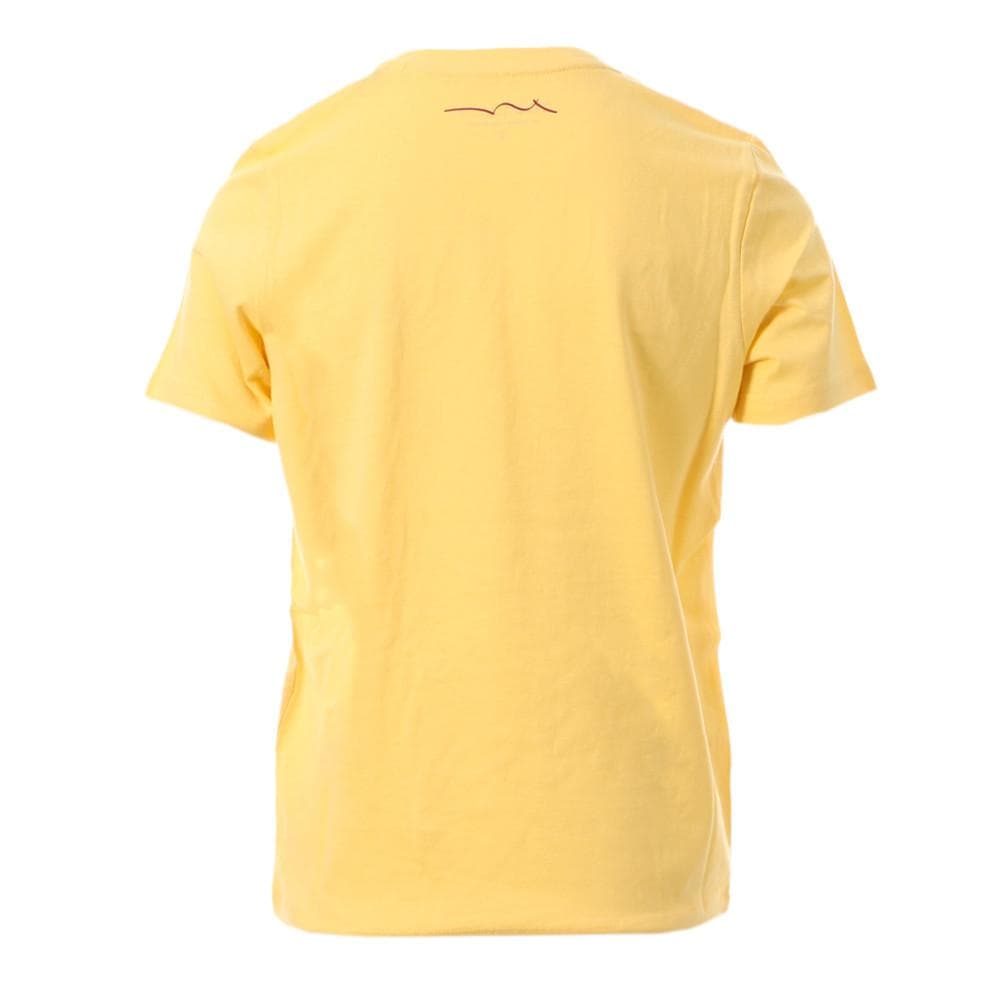 T-shirt Jaune Garçon Teddy Smith 61007414D 2