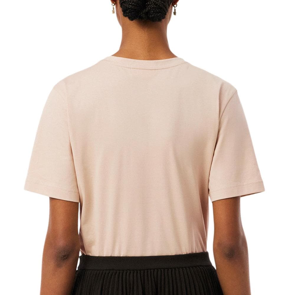 T-shirt Beige Femme Lacoste Relaxed 2