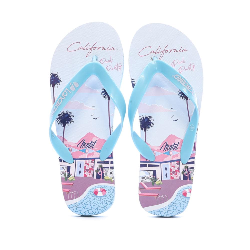 Tongs Bleu/rose Femme Longboard Calasi T1 3