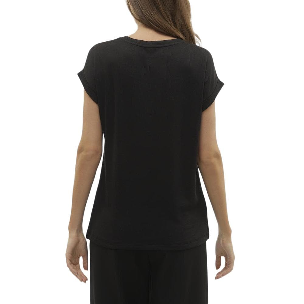 T-Shirt Noir Femme Vero Moda Brianna 10291353 2