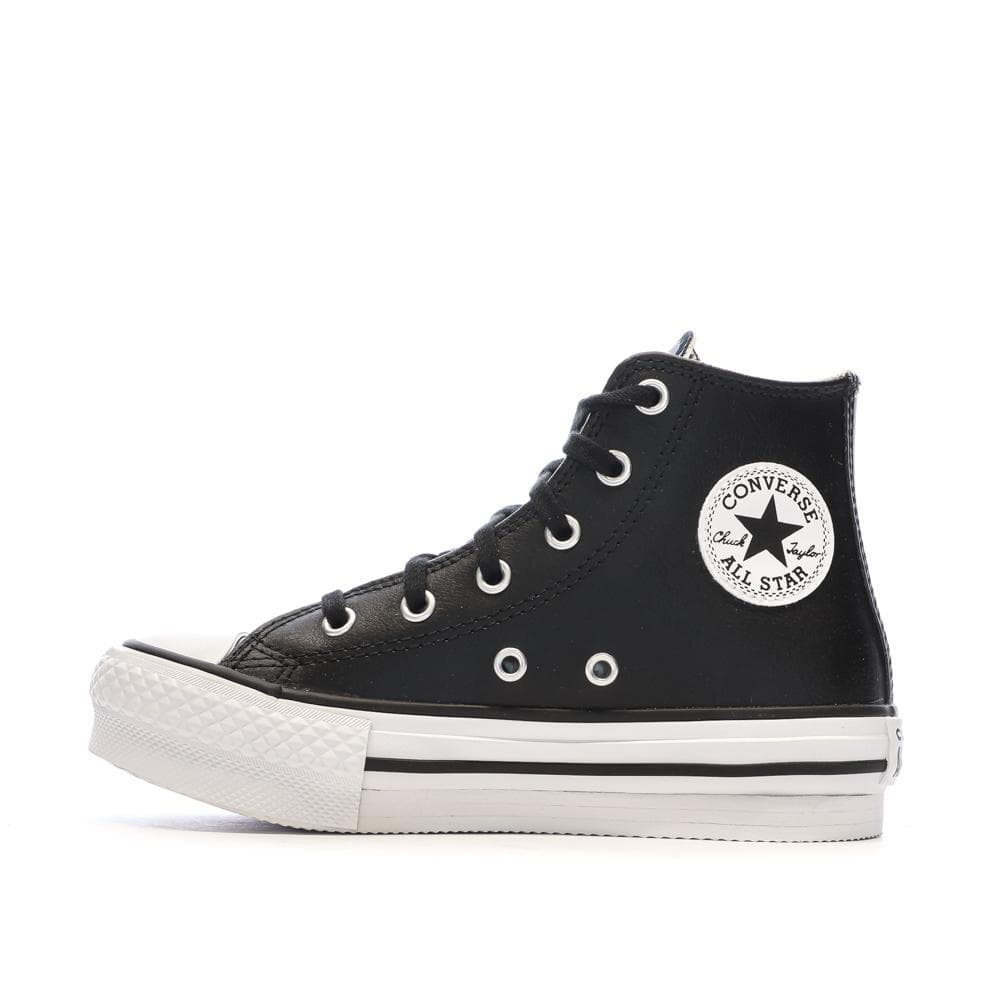 Baskets Noires Fille Converse All Star Eva 1