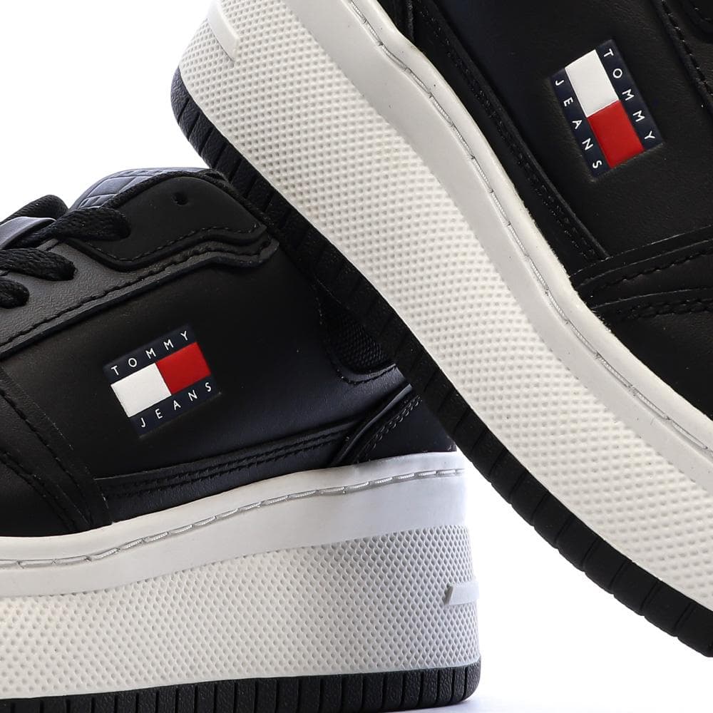 Baskets Noir Femme Tommy Hilfiger Retro 7