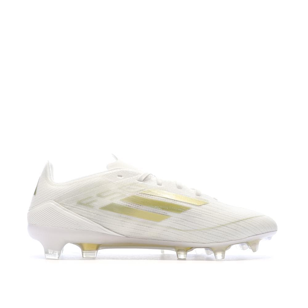 Chaussures de Foot Blanc/Doré Homme Adidas F50 PRO FG 2