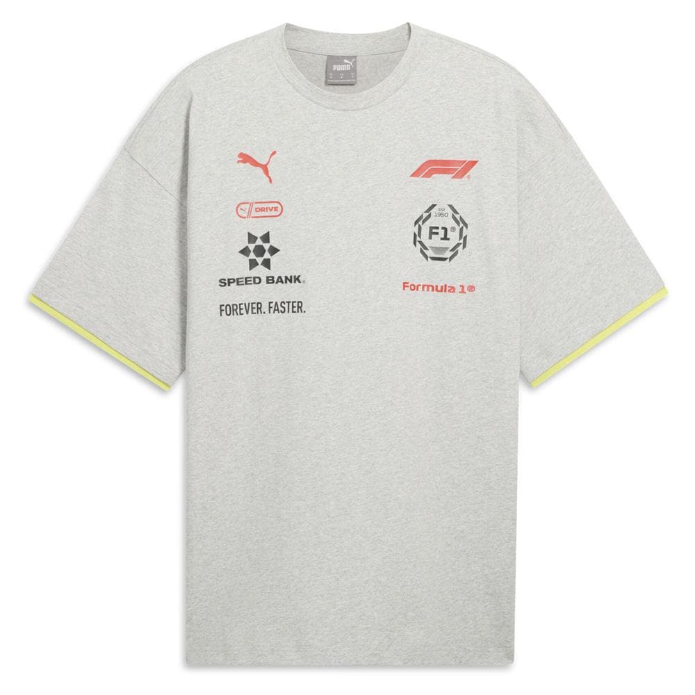 T-Shirt Gris Homme Puma Racing 1