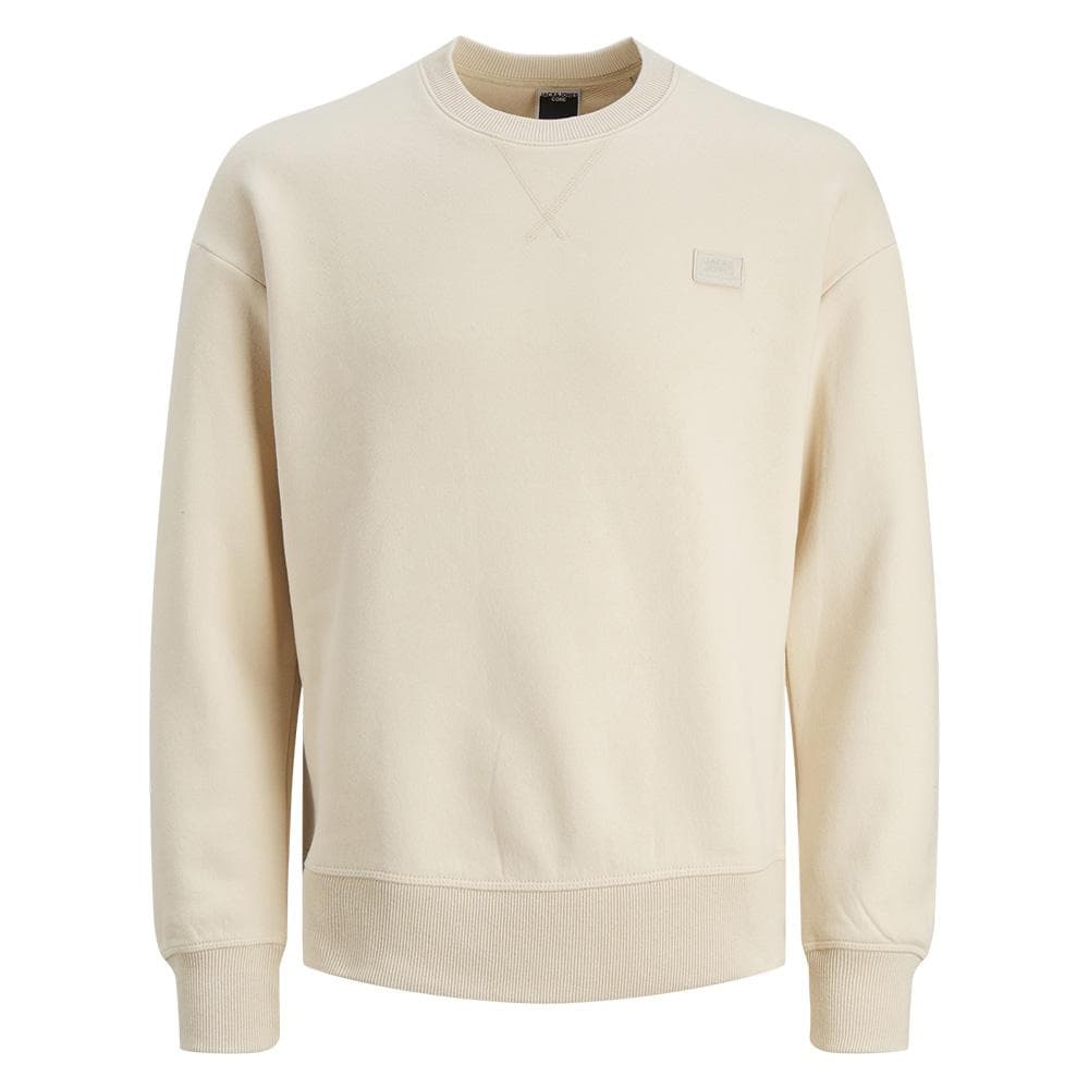 Sweat Beige Homme Jack & Jones Classic Twill 1