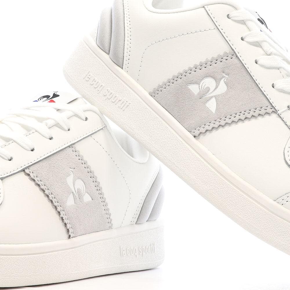 Baskets Blanches/Grises Homme Le Coq Sportif Olympia 7