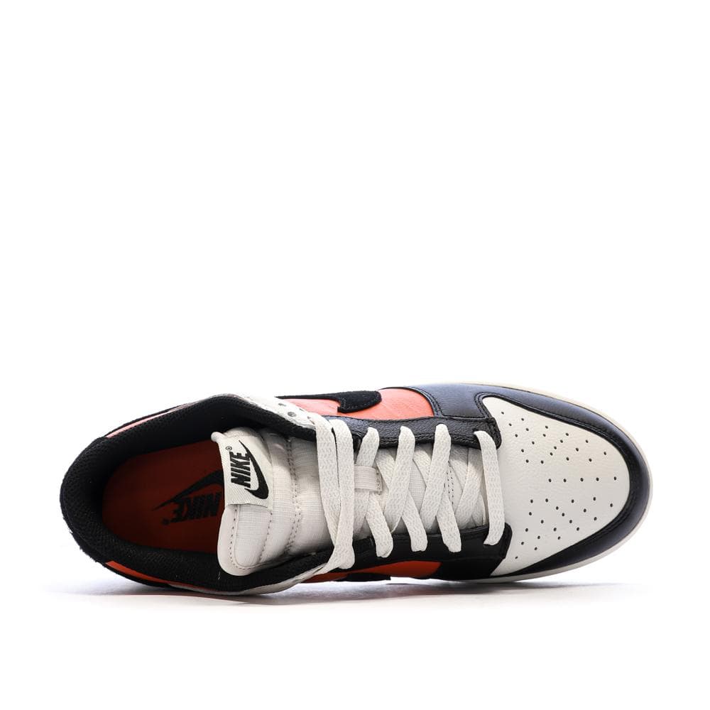 Dunk Low Retro Blanc/Noir/Orange Homme Nike 4