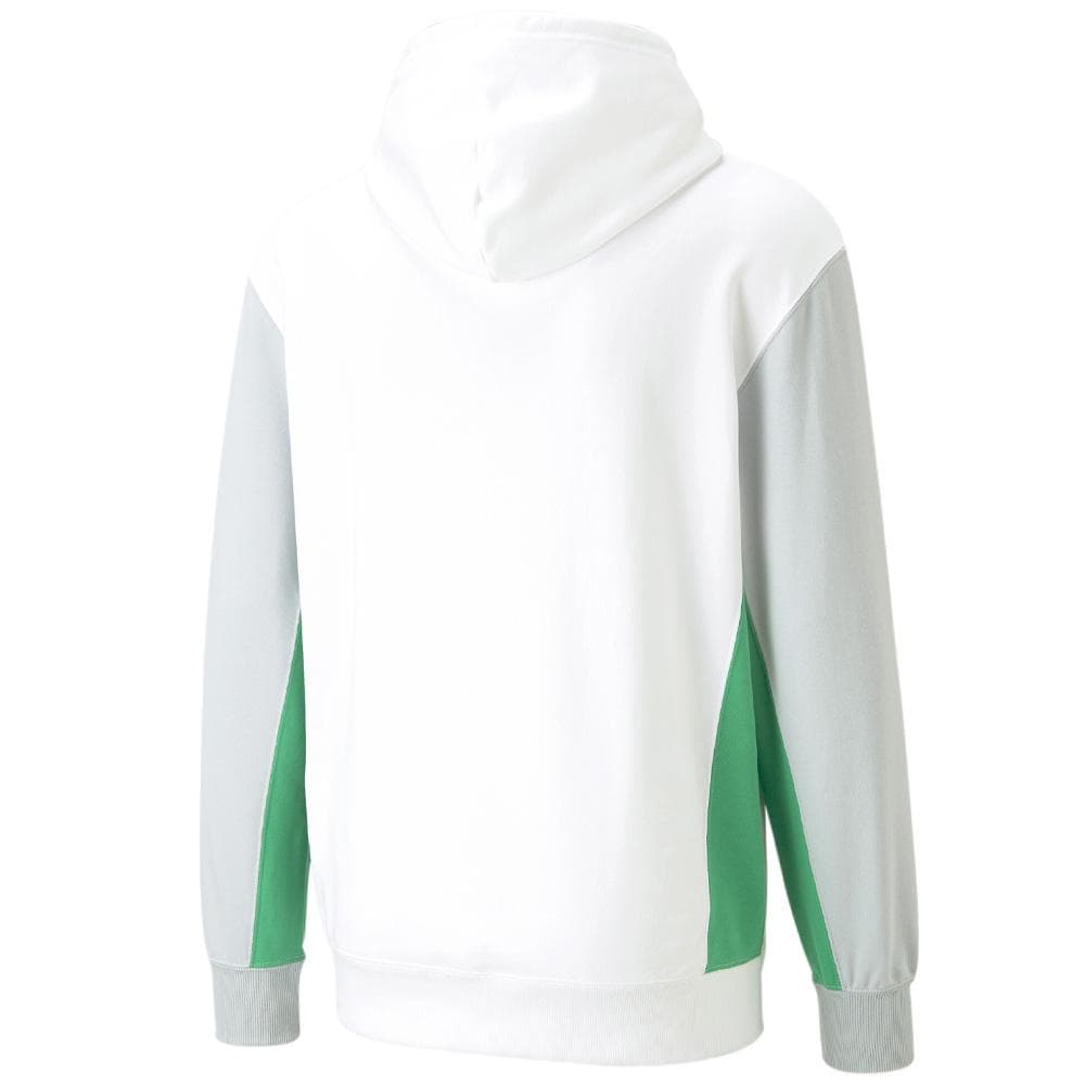 Sweat à Capuche Blanc Homme Puma Classics Block 2