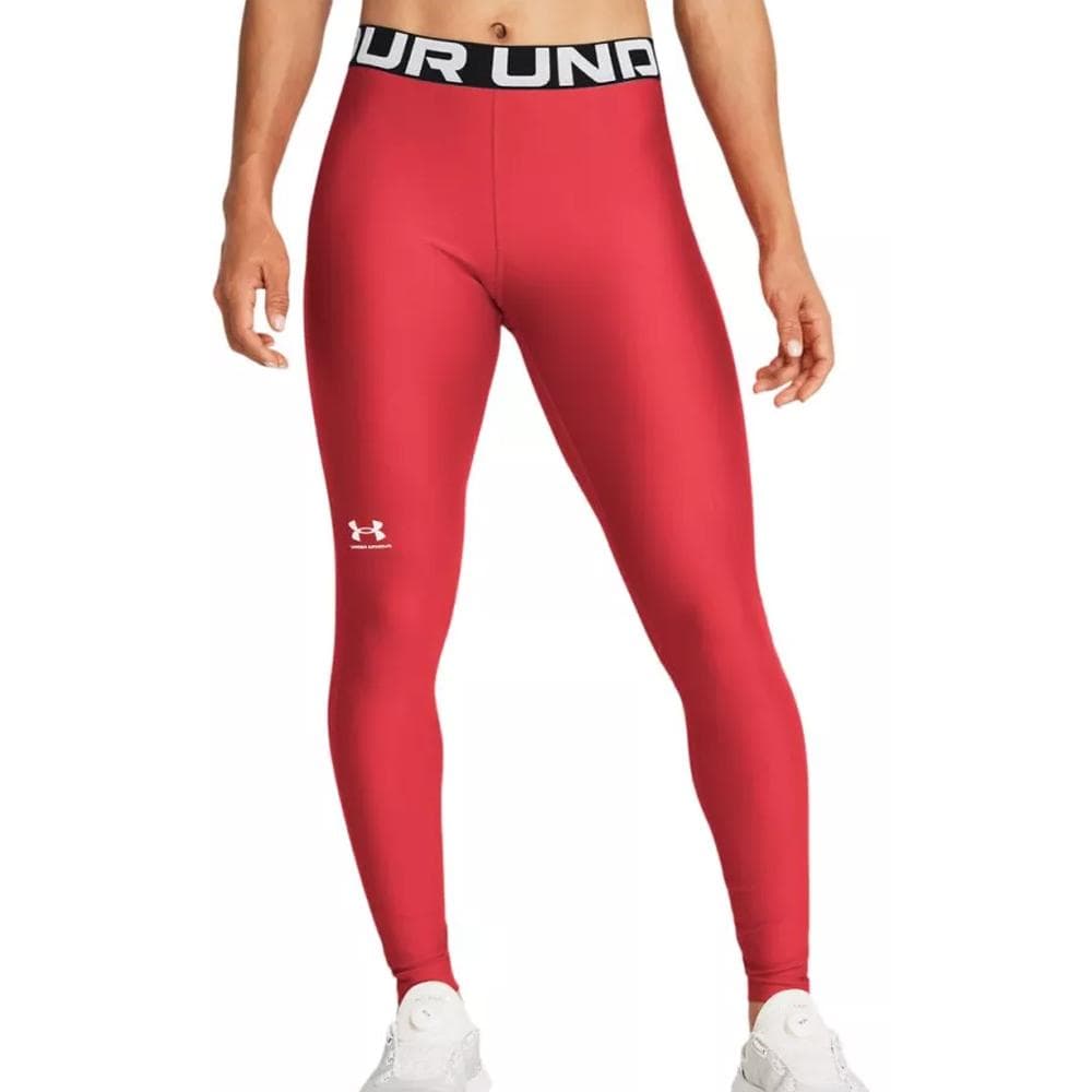 Legging Rouge Femme Under Armour Authentics 1