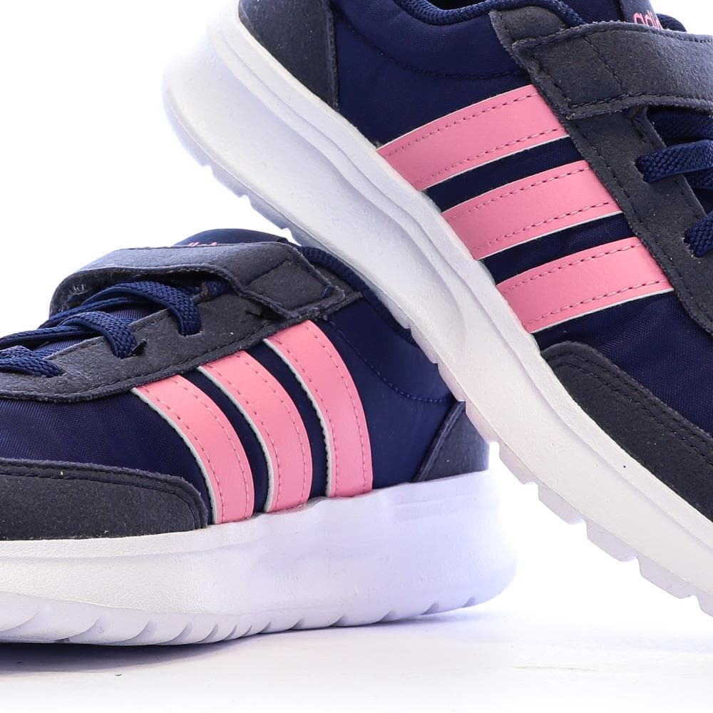 Baskets Marines/Roses Fille Adidas Run 70s 7