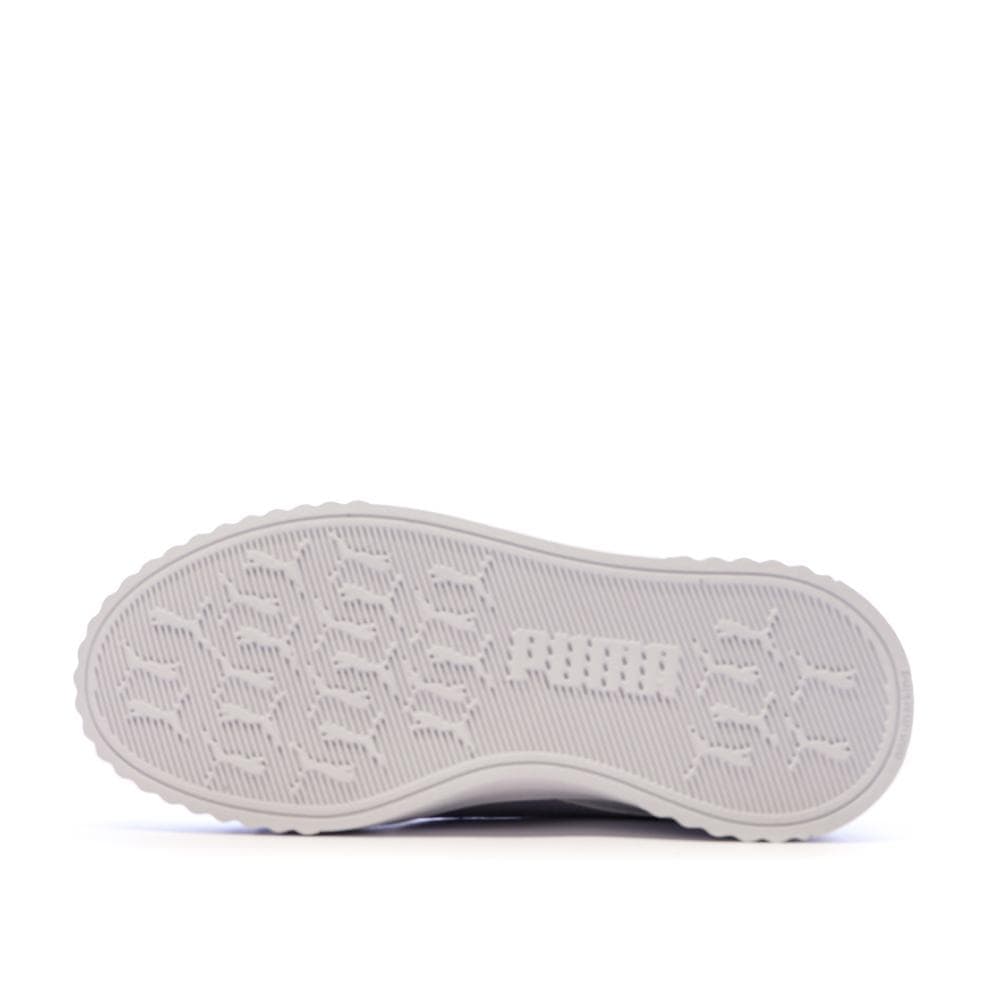 Baskets Blanches/Mauves Fille Puma Carina 3.0 5