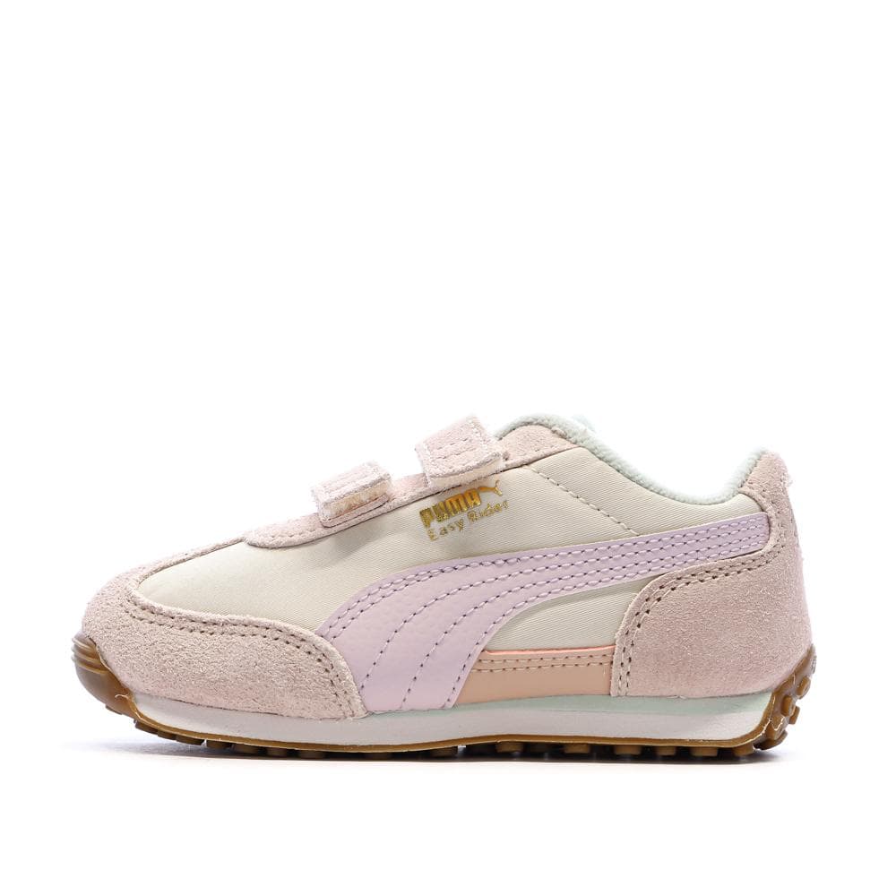 Baskets Beige/Rose Fille Puma Easy Rider Kids 1