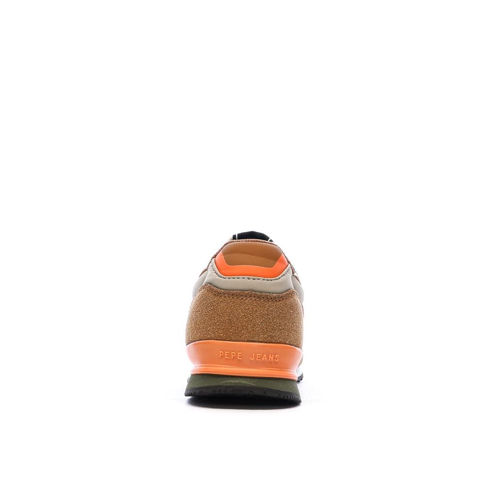 Baskets Oranges/Kaki Garçon Pepe Jeans London 3