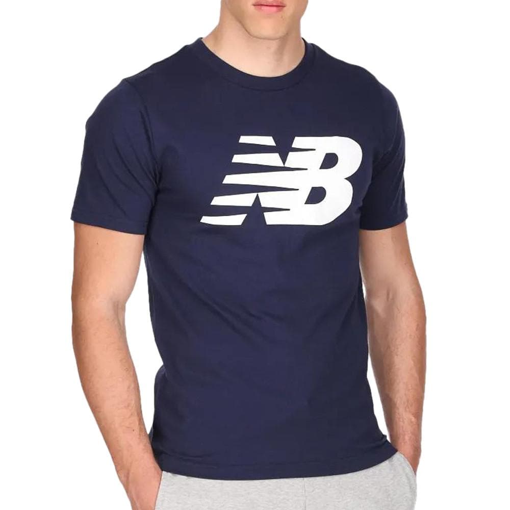 T-shirt Marine Homme New Balance Classic 1