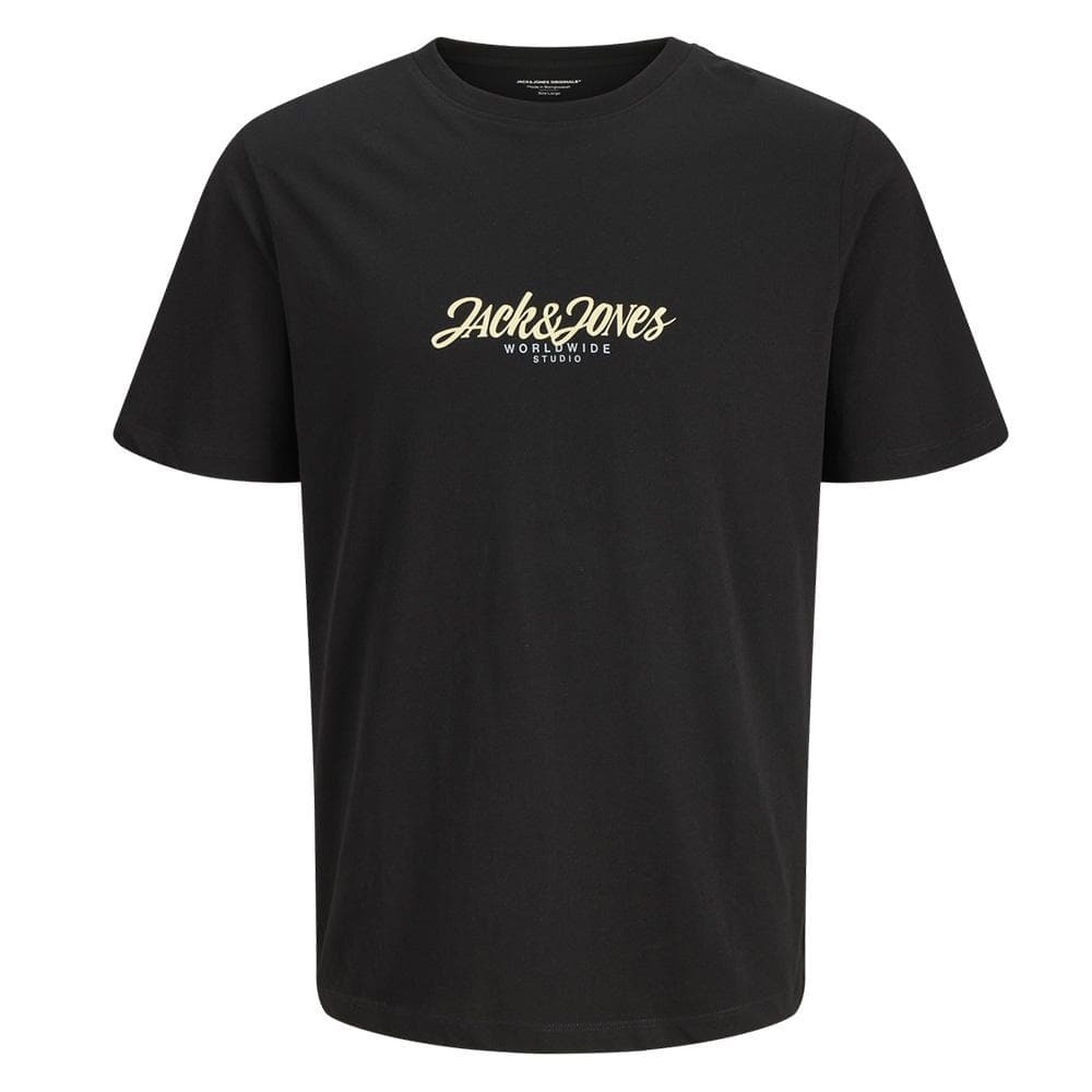T-Shirt Noir Garçon Jack & Jones Jortavira 1