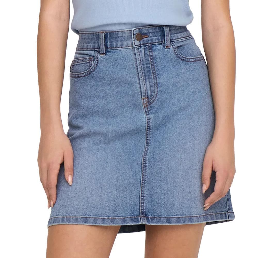 Jupe en Jean Bleu Clair Femme JDY Moon 1