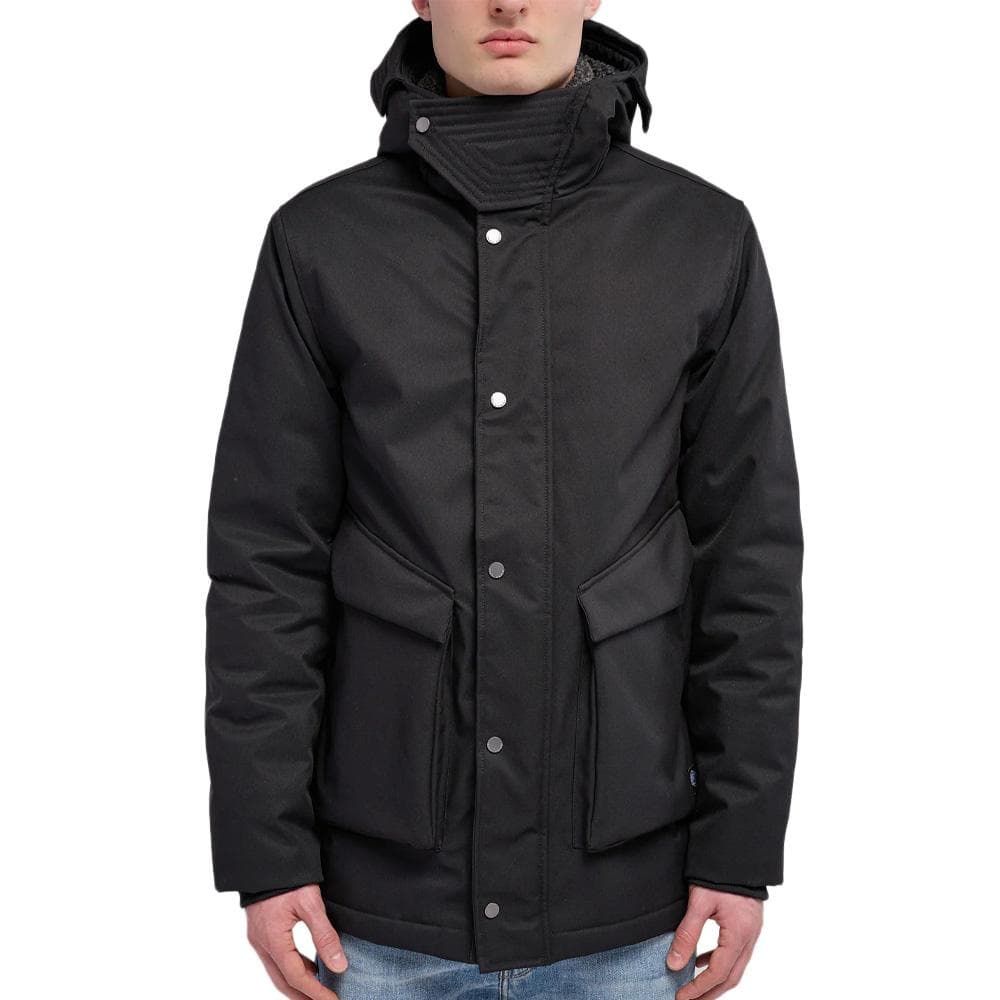 Parka Noir Homme Teddy Smith Donald 1