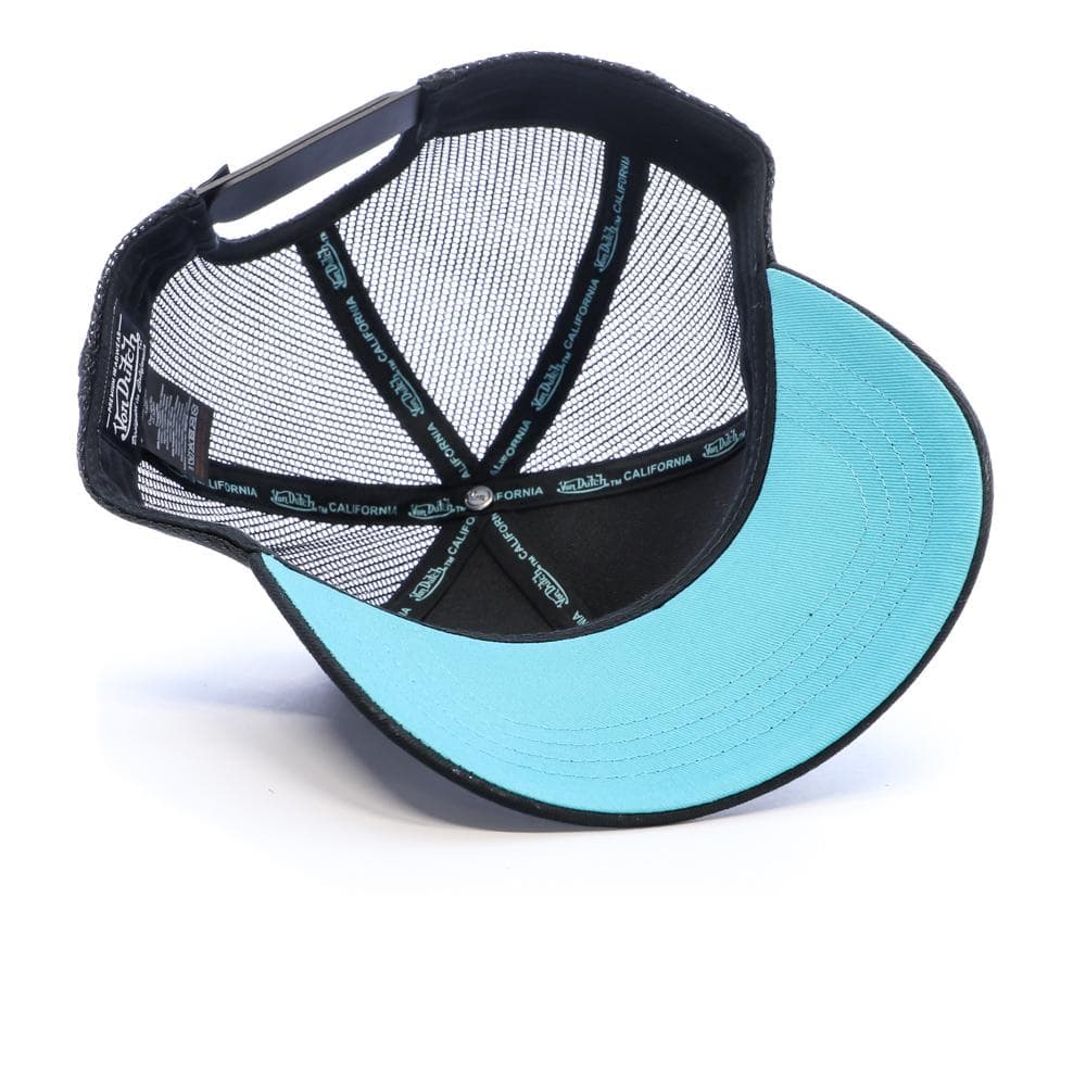 Casquette Noire/Turquoise Homme Von Dutch Ahig 4