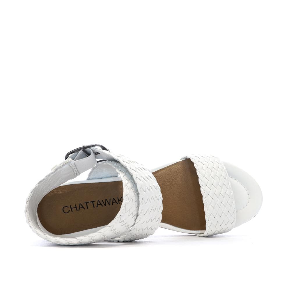 Sandales Blanc Femme Chattawak Summer 4