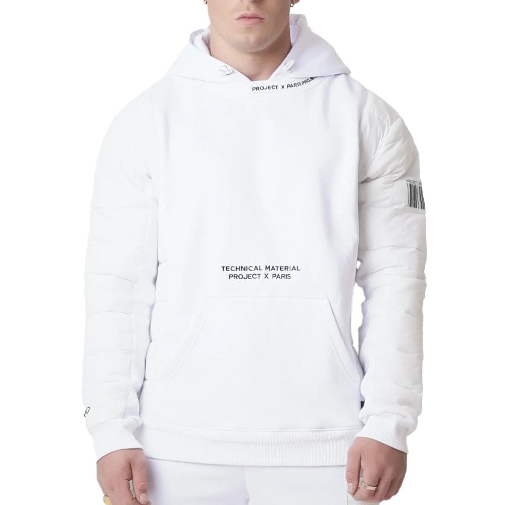 Sweat à Capuche Blanc Homme Project X Paris Hoodie 1