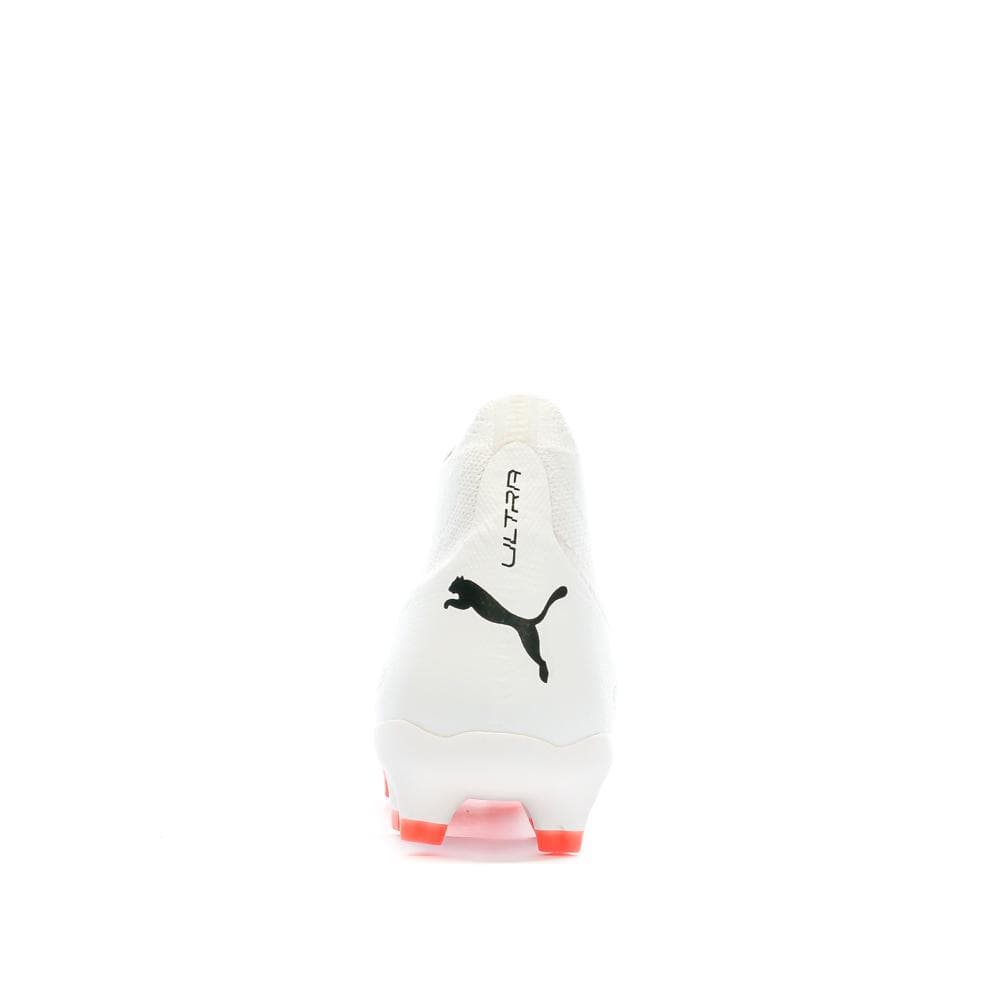 Chaussures de Football Blanche/Rose/Noire Homme Puma Ultra Pro 3