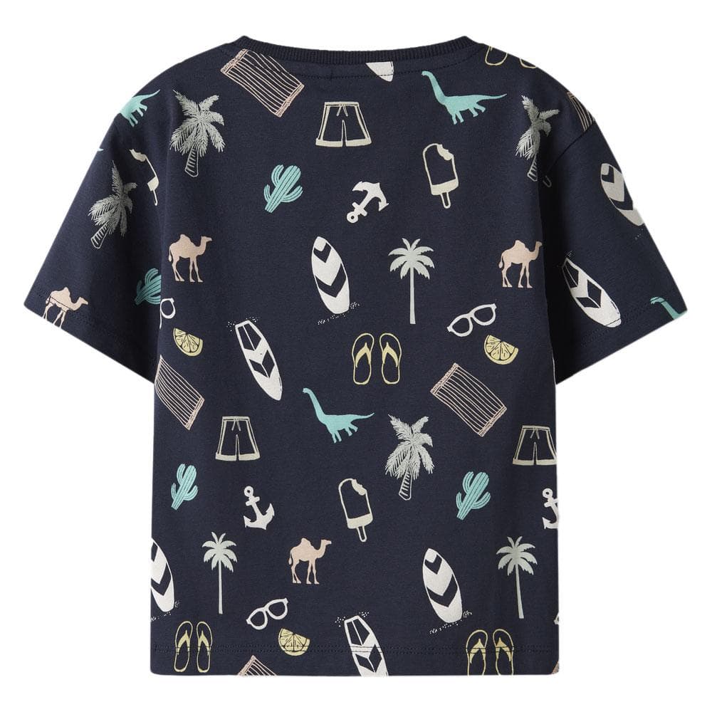 T-Shirt Marine Garçon Name it Jer 2