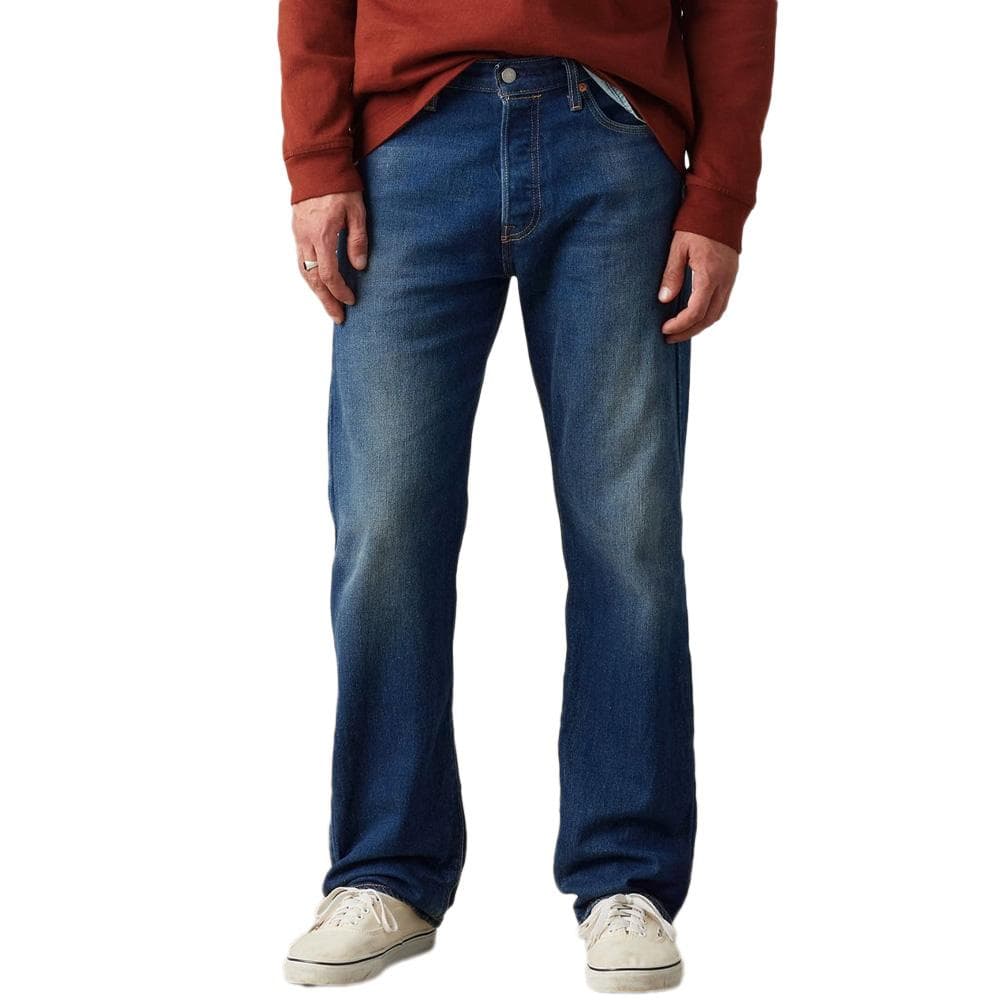 Jeans 501 Bleu Foncé Homme Levi's Original Fit Dark 1