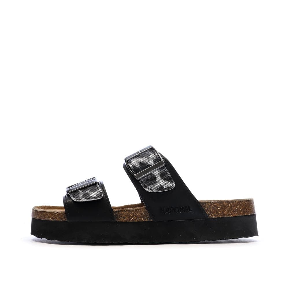 Sandales Noir Femme Kaporal Solinea 1