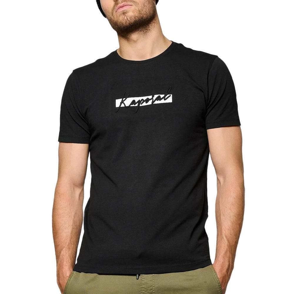 T-shirt Noir Homme Kaporal VOKALH 1