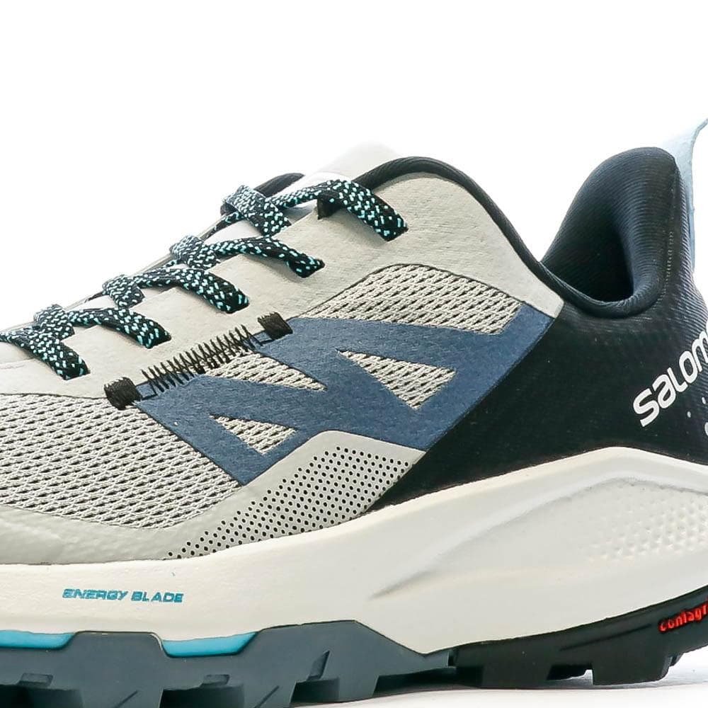 Chaussures de Randonnée Grise/Bleu Mixte Salomon Outpulse 7