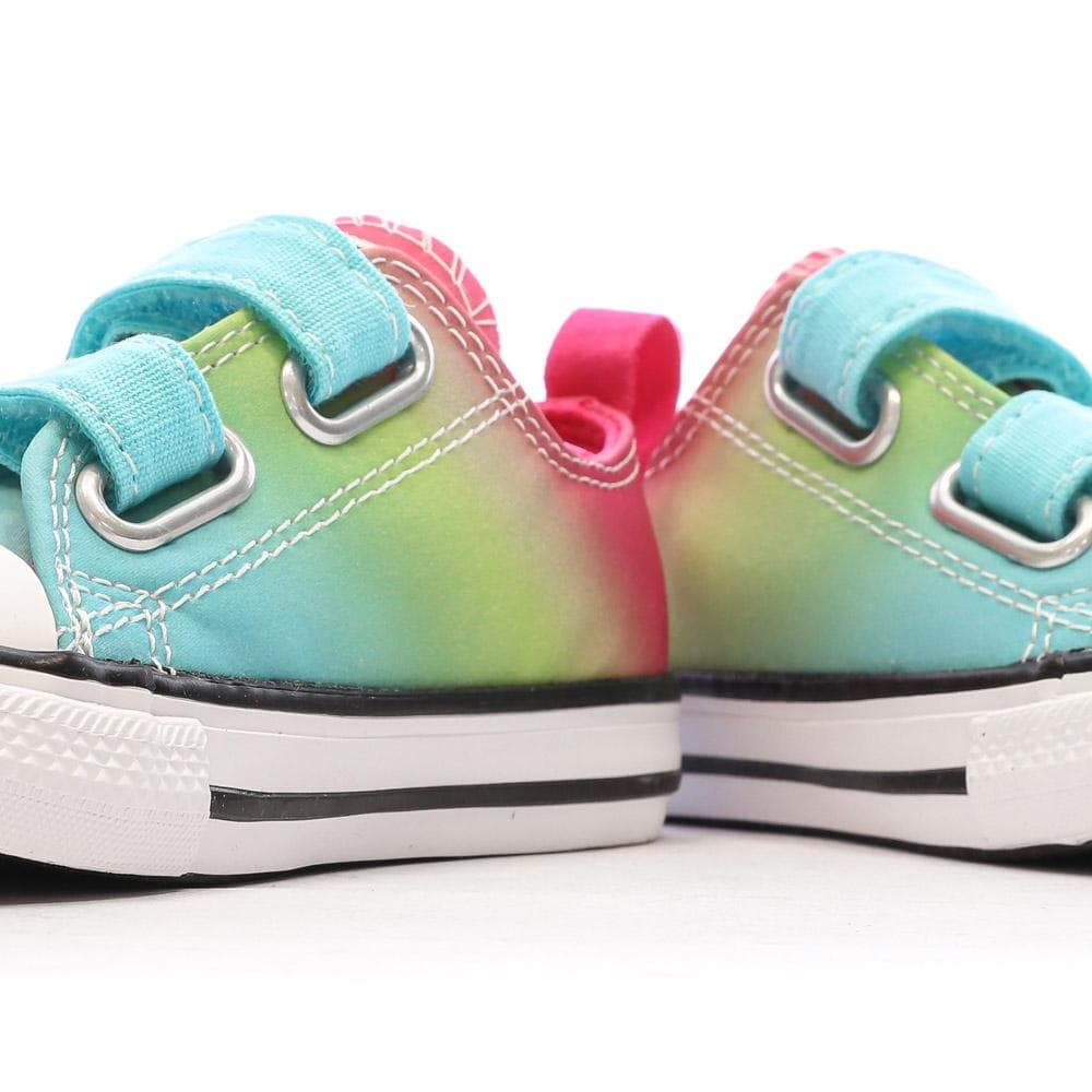 Baskets Bleu/Vert/Rose Fille Converse All Star Easy 7