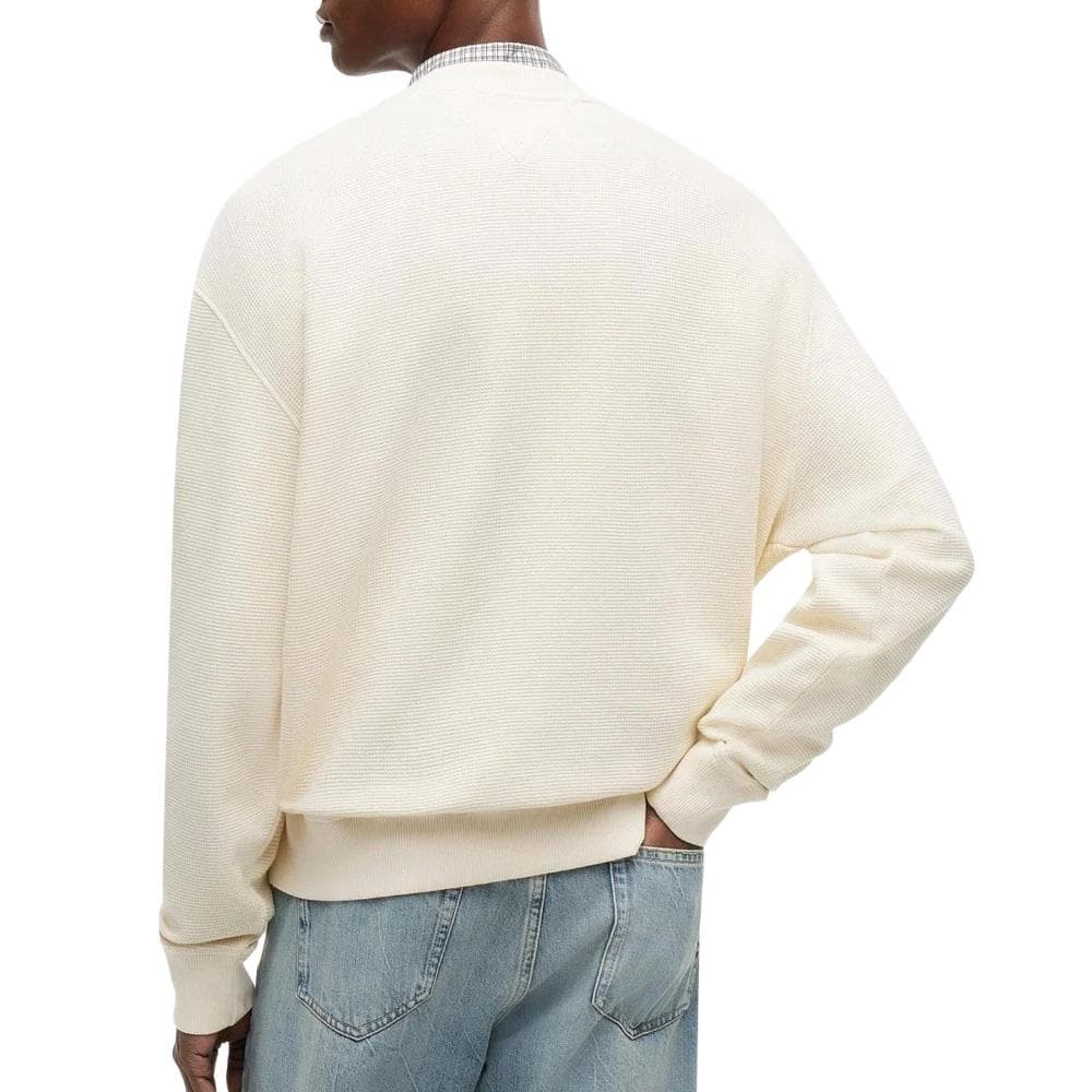 Sweat Ecru Homme Tommy Hilfiger Washed 2