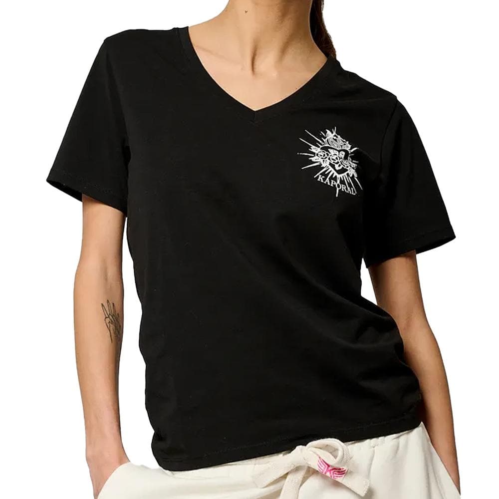 T-Shirt Noir Femme Kaporal VALM 1