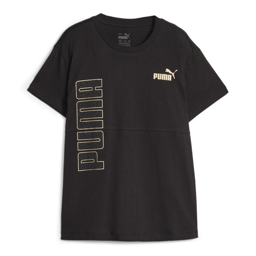 T-shirt Noir Fille Puma Love 1