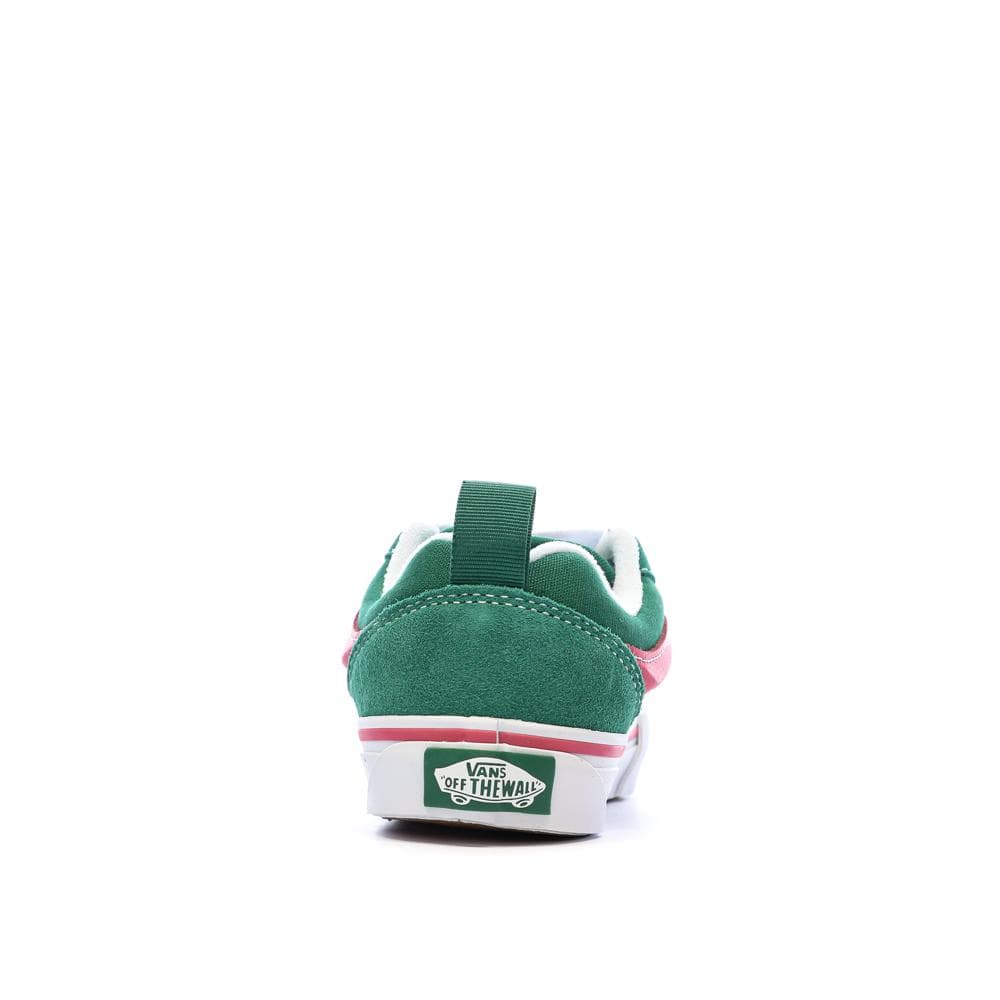 Baskets Verte/Rose Fille Vans Knu Skool 3