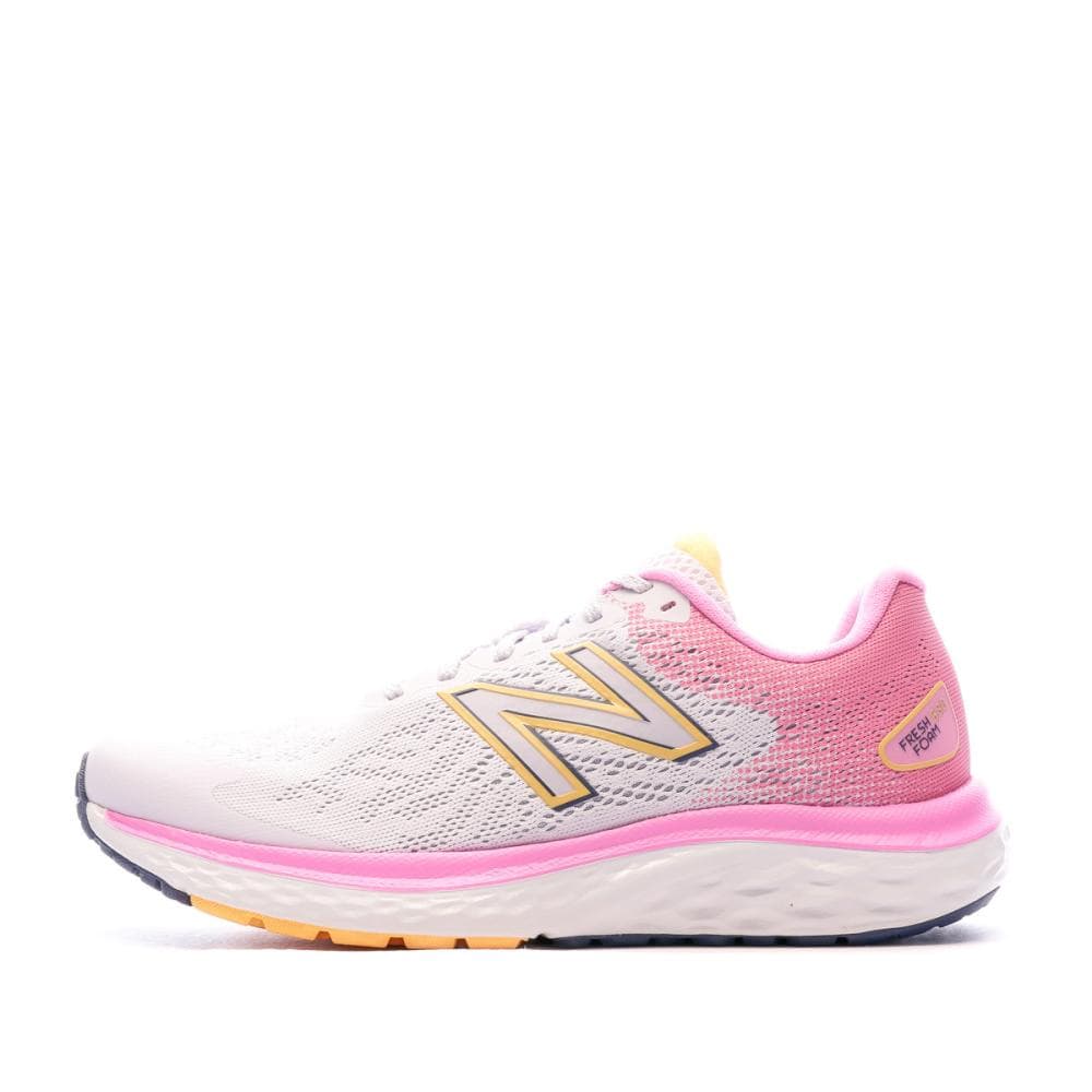 Chaussures de running Blanc/Rose Femme New Balance W680 1