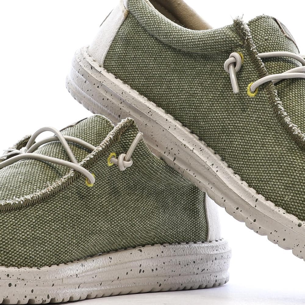 Chaussures Vert Homme Hey Dude Olive 7
