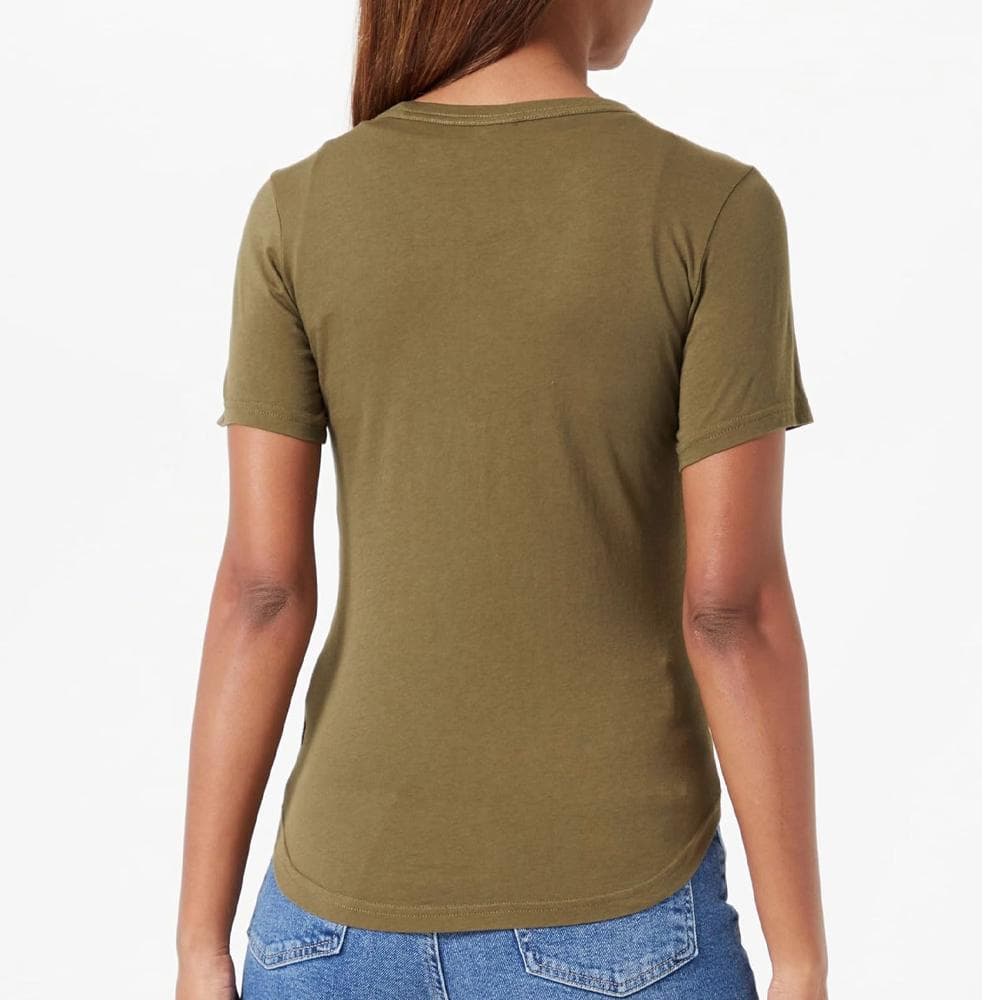 T-shirt Kaki Femme G-Star Raw Autograph 2