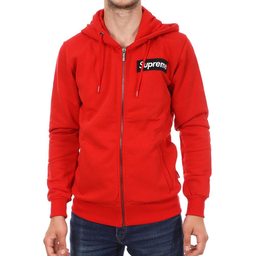 Sweat Rouge Homme Supreme Grip Duane 1
